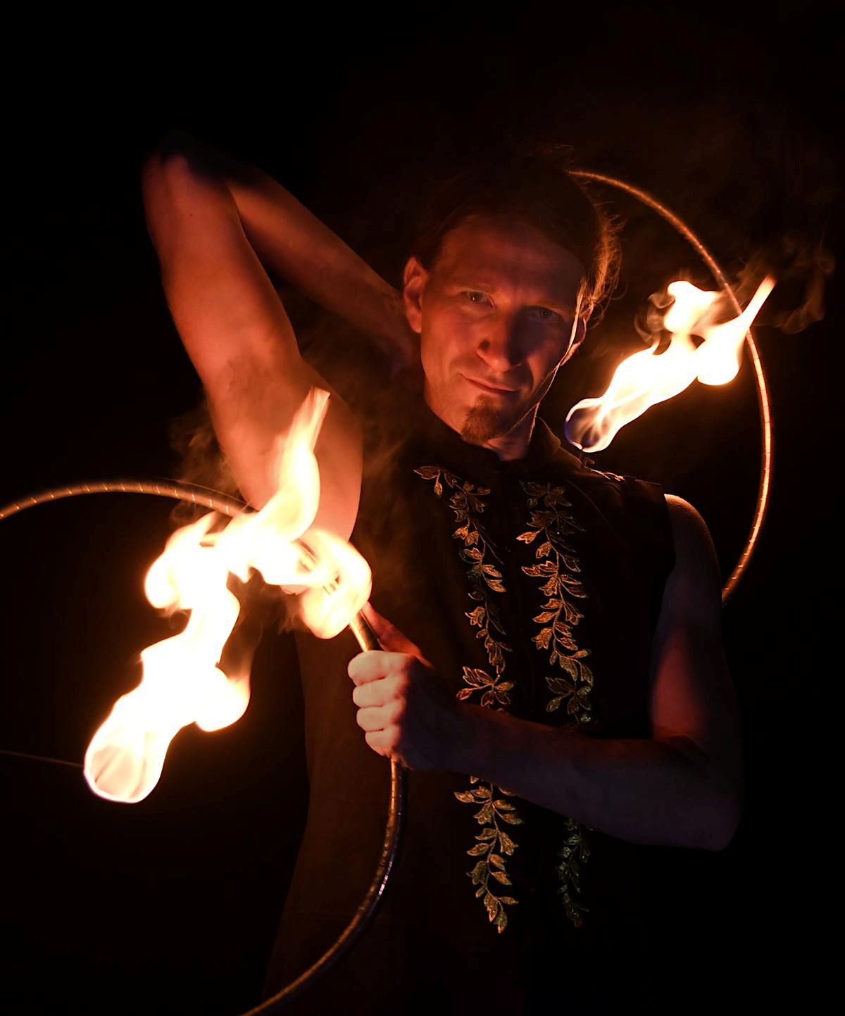 Feuershow faszinierende Acts